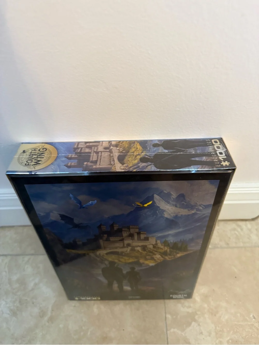 Castle 1000-Piece Puzzle - Blue Artwork
